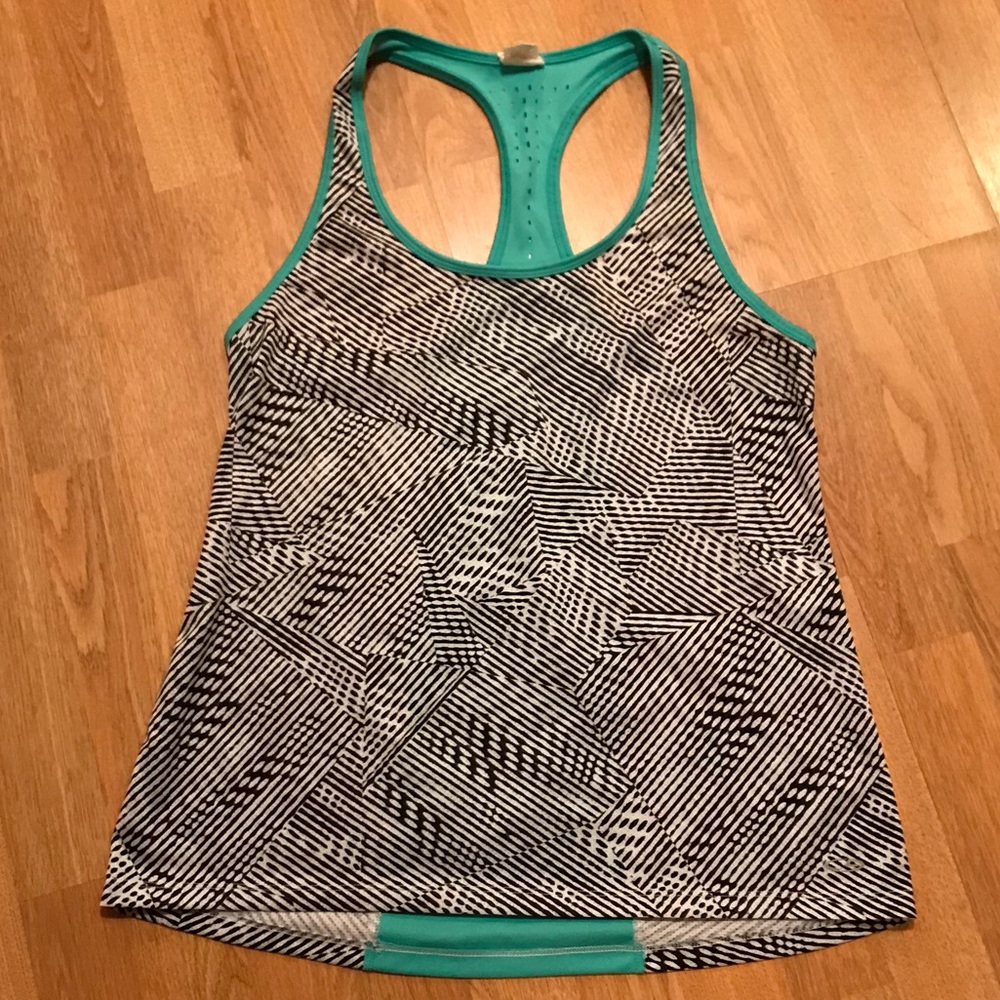 Printed athletic tank